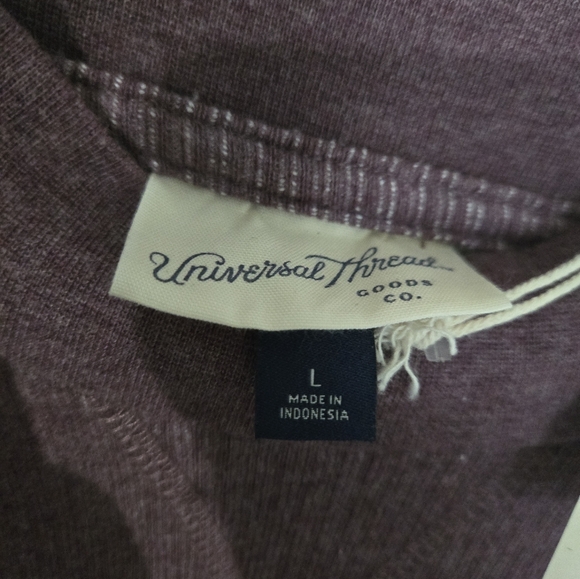 Large Universal Threads International Concepts Mauve Womens  Sweater - Picture 8 of 11